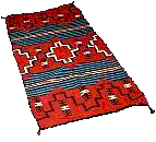 Three Navajo rugs